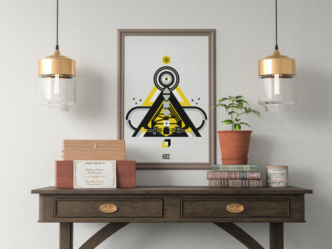 Human Design Poster: Generator