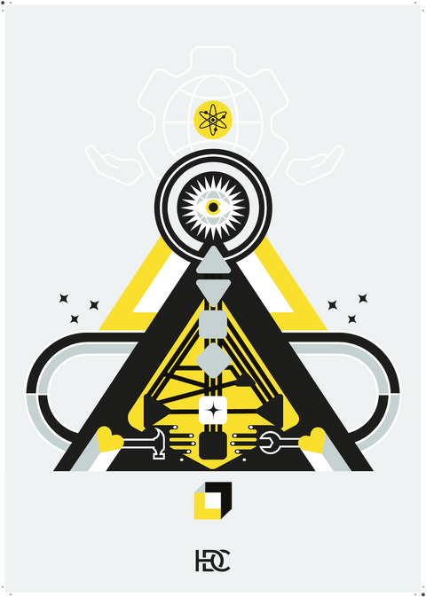 Human Design Poster: Generator