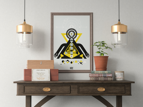 Human Design Poster: Projektor
