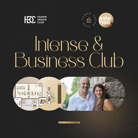 Human Design Intense & Business Club + Zertifikat