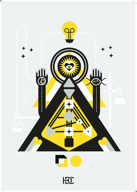 Human Design Poster: Manifestierender Generator
